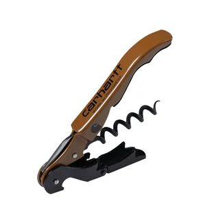 Carhartt WIP Script Pulltap's Corkscrew (Braun / Schwarz)