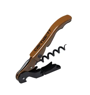 Carhartt WIP Script Pulltap's Corkscrew (Braun / Schwarz)