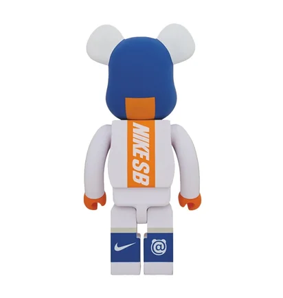 Medicom 1000% Nike SB Be@arbrick Toy (Weiß)