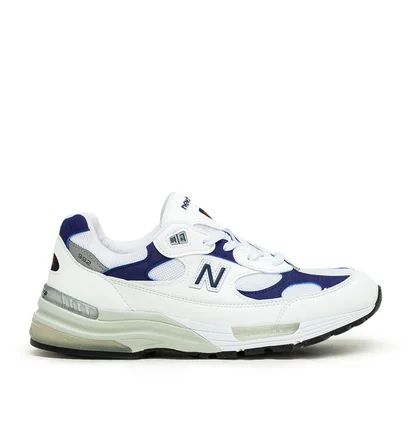 New Balance M992 EC 'Made in USA' (Weiß / Blau)