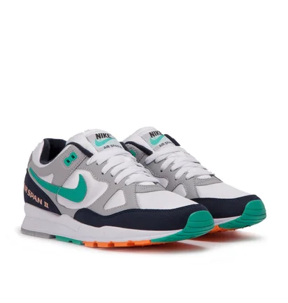 Nike Air Span II (Grau / Grün / Dunkelblau)