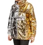 Nike WMNS NSW Metallic Jacket (Gold / Silber)