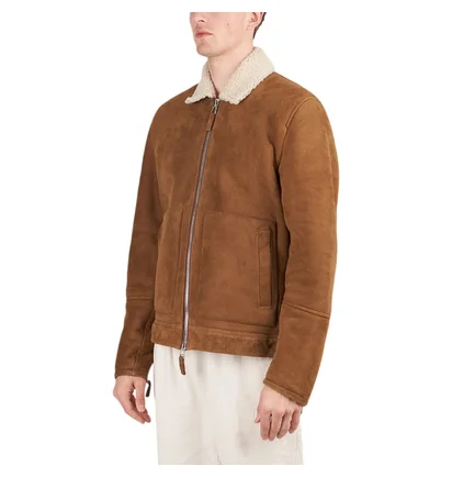 Norse Projects Elliot Shearling Jacket (Camel)
