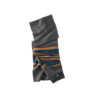 Pendleton Jacquard Muffler (Dunkelgrau)