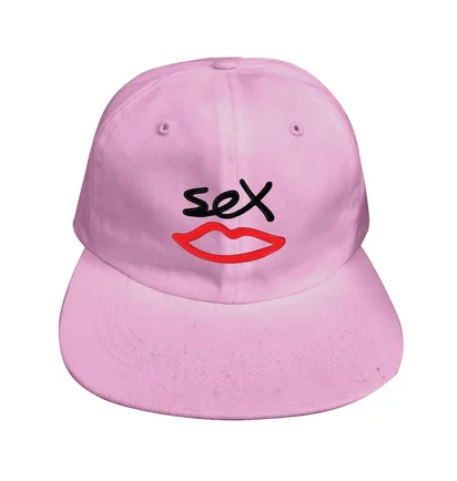 Sex Skateboards Sex Logo 6 Panel Cap (Pink)