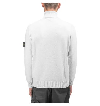 Stone Island Knitted Turtleneck (Hellgrau)