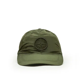 Stone Island Nylon Metal Cap (Olive)