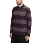 Stüssy Swirl Stripe Polo (Lila / Schwarz)