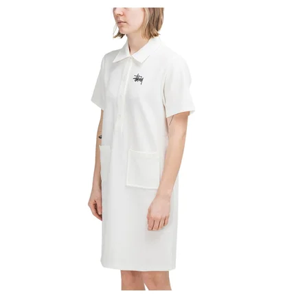 Stüssy WMNS Poly Knit Dress (Weiß)