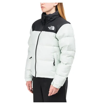The North Face WMNS 1996 Retro Nuptse Jacket (Mint / Schwarz)