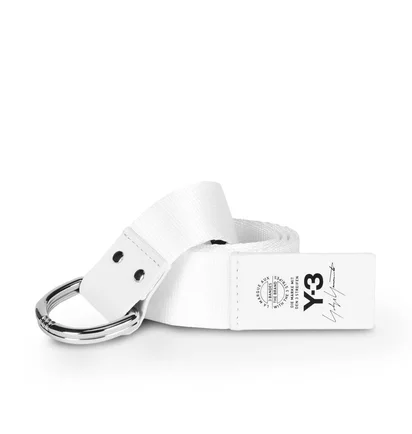 Y-3 Logo Belt (Weiß)