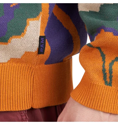 Puma x Perks and Mini Knitted Longsleeve Polo (Multi)