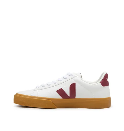 Veja WMNS Campo Chromefree Leather (Weiß / Rot)