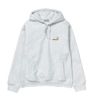 Carhartt WIP American Script Hoodie (Hellgrau)