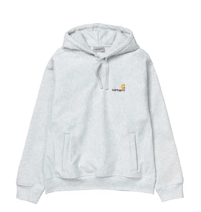 Carhartt WIP American Script Hoodie (Hellgrau)