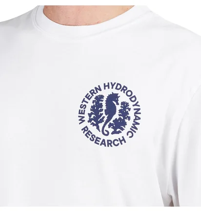 Western Hydrodynamic Research Seahorse Tee (Weiß)
