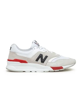 New Balance CM997HVW (Weiß / Rot)
