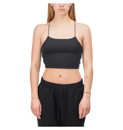 Nike WMNS Yoga Luxe Strappy Cami Top (Schwarz)