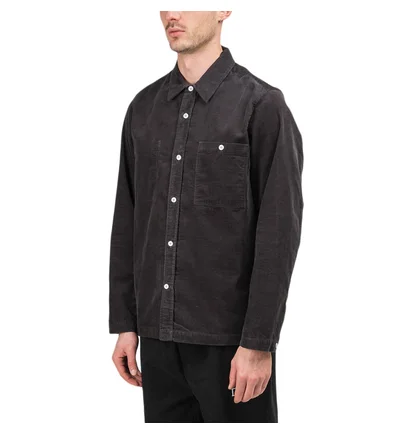 Norse Projects Arnold Corduroy Shirt (Dunkelgrau)