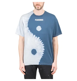 Pleasures Multi Formula Dyed T-Shirt (Blau)