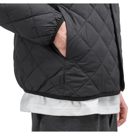 Snow Peak Recycled Nylon Ripstop Down Cardigan (Schwarz)