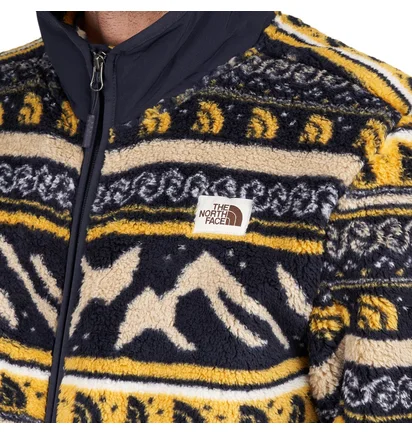 The North Face Printed Campshire Full Zip Jacket (Schwarz / Fairisle)