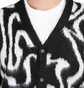 Obey Pally Cardigan (Schwarz / Weiß)