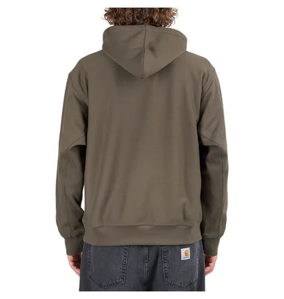 Carhartt WIP Hooded American Script Sweatshirt (Grün)