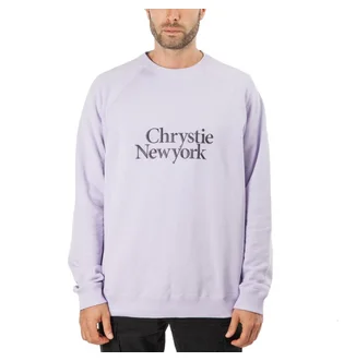 Chrystie NYC Chrystie Premium Newyork Crewneck (Lavendel)