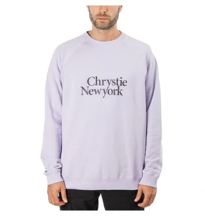 Chrystie NYC Chrystie Premium Newyork Crewneck (Lavendel)