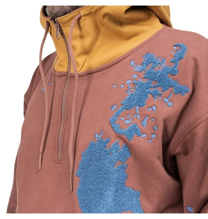 Converse x Bandulu Hoodie (Dunkelbraun)