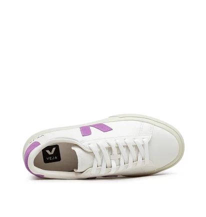 Veja WMNS Campo Chromefree Leather (Weiß / Pink)