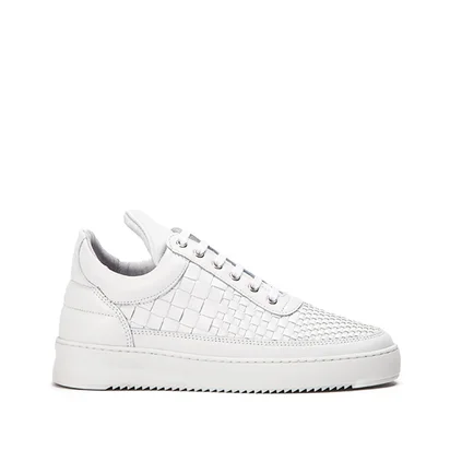 Filling Pieces Low Top Ripple Woven (Weiß)