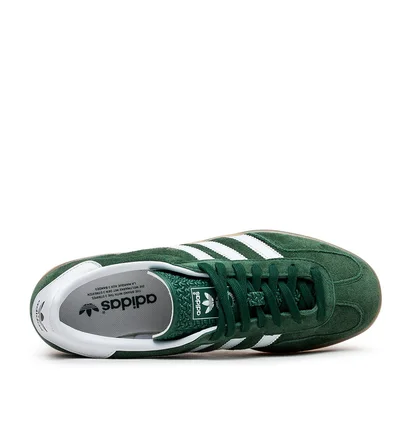 adidas Gazelle Indoor (Dunkelgrün / Weiß)