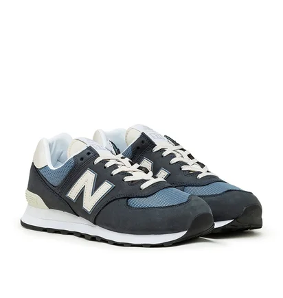 New Balance ML574 SYP Premium Pack (Blau / Cream)