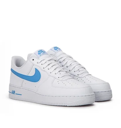 Nike Air Force 1 '07 3 (Weiss / Blau)