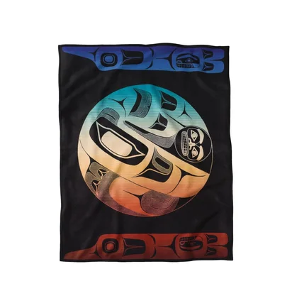 Pendleton AICF Unnapped Robe Raven & the Box of knowledge (Multi)