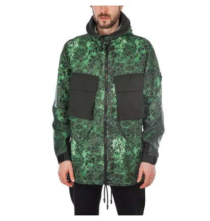 Stone Island Alligator Camo Light Cotton - Nylon Rep (Grün)