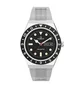 Timex Archive Q Timex Reissue 38mm Stainless Steel Bracelet (Silber / Schwarz)