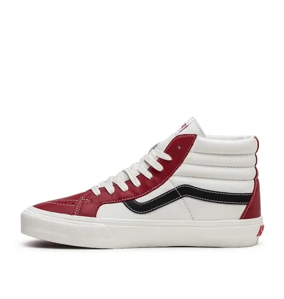 Vans Vault Sk8-Hi Reissue LX (Rot / Weiß / Schwarz)