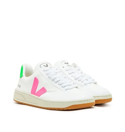 Veja WMNS V-12 B-Mesh (Weiß / Pink / Hellgrün)