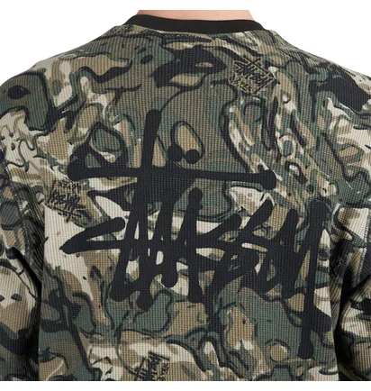 Stüssy Basic Stock LS Thermal (Camo)