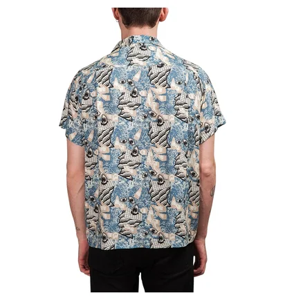 Brain Dead Hawaiian Shirt (Blau)