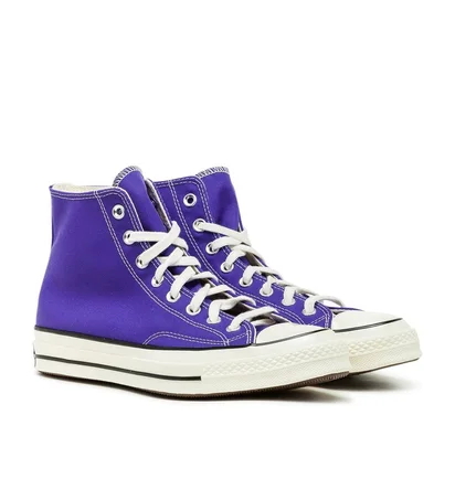 Converse Chuck 70 High (Lila / Schwarz / Weiß)
