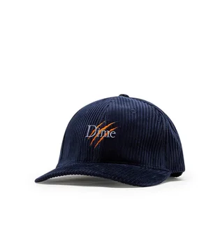 Dime Dino Corduroy Cap (Navy)