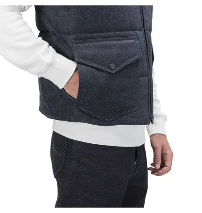 Lee 101 Gilet Vest (Denim / Schwarz)