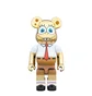 Medicom 100% + 400% Spongebob Gold Chrome Be@rbrick Toy
