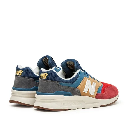 New Balance CM997HVT (Rot / Gelb / Blau)
