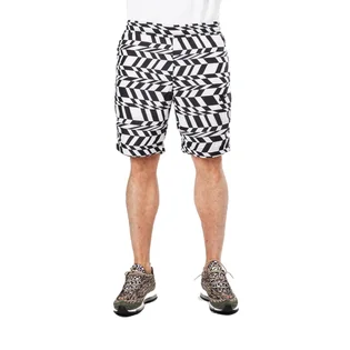 Nike NSW Printed Swoosh Woven Shorts (Weiß / Schwarz)