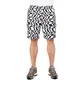Nike NSW Printed Swoosh Woven Shorts (Weiß / Schwarz)